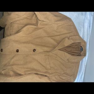 Old Navy Overcoat Tan